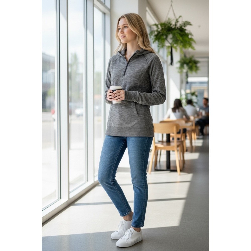 Lululemon Athletica Heathered Gray Hoodie
